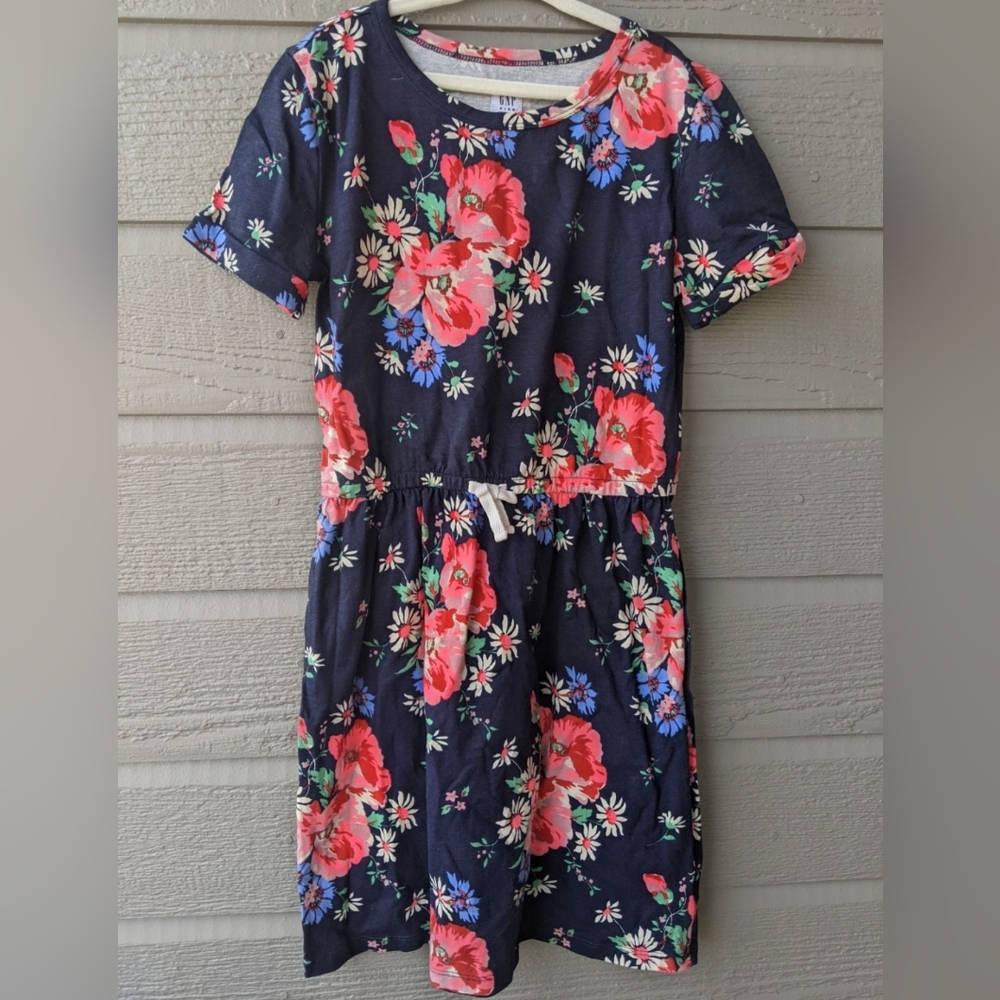 Gap Floral dress 10/12